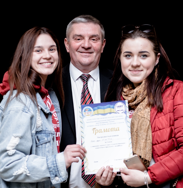 Вручення грамот найактивнішим студентам факультету